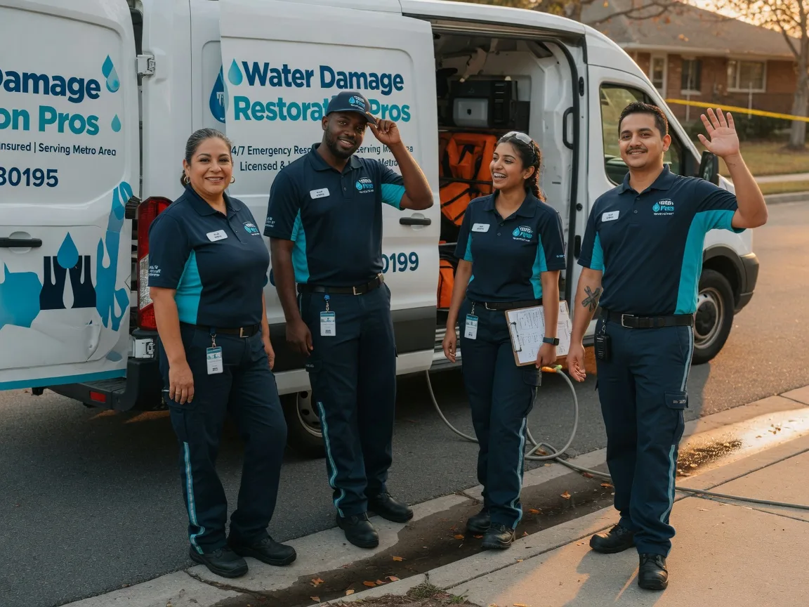 Water Damage Restoration company in Barling, AR