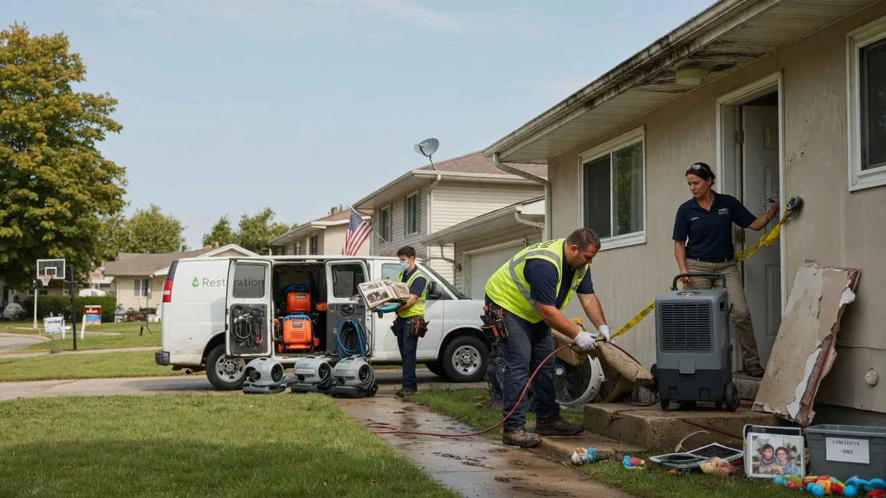 Water Damage Restoration in Barling, AR near me